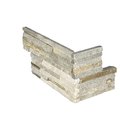 Msi Golden Honey Pencil Splitface Ledger Corner 6 in.  X 18 in.  Natural Quartzite Wall Tile, 6PK ZOR-PNL-0125